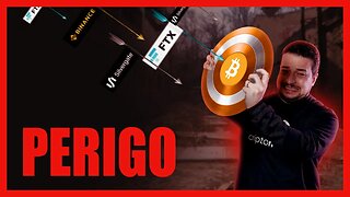 DESABOU❗️POR QUE O BITCOIN CAIU DO NADA?