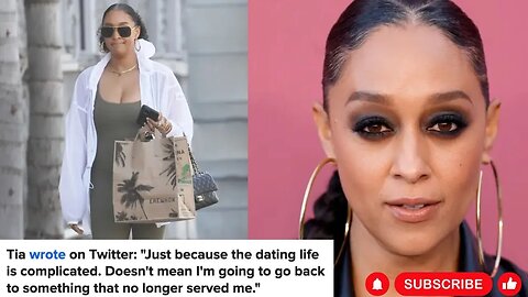 Tia Mowry Has Something To SAY To Everyone Who Has Something To Say About Her DATING Life!