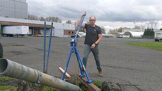 quick pull fence post puller