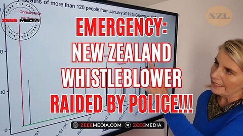 Emergency Update: New Zealand Whistleblower Raided!!