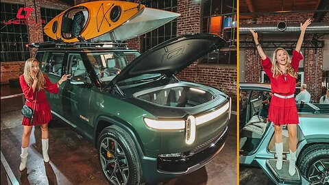 Exclusive Look at Rivian’s ELECTRIC Truck & SUV + Chatting With CEO RJ Scaringe!