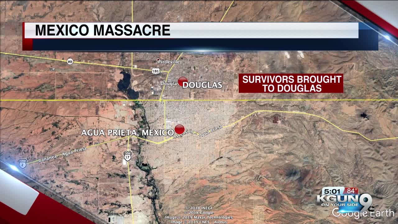 9 women and children shot and 'burned alive' in an ambush near the US-Mexico border