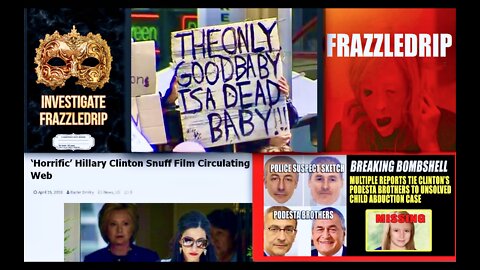 Roe Vs Wade Protests Expose Hillary Clinton Frazzledrip Podesta Wikileak Child Trafficking Hypocrisy