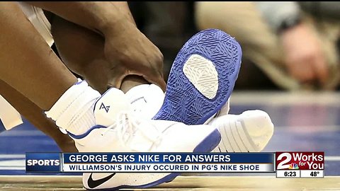 Paul George calls Nike for answers after Zion Williamson blows through PG's signature shoe