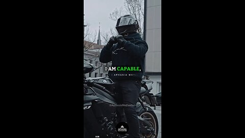I AM CAPABLE ! 😎🔥 SIGMA RULE: Inspirational quotes 🔥 #quotes #motivation