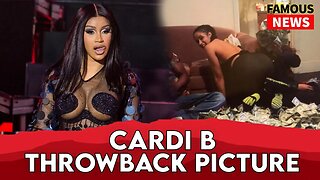 Cardi B has posted a throwback picture of herself at her previous Work Place | Famous News