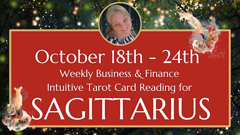 ♐ SAGITTARIUS 🏹 | OCTOBER 18th - 24th | GO AGAINST THE GRAIN | Weekly BUSINESS Tarot Reading