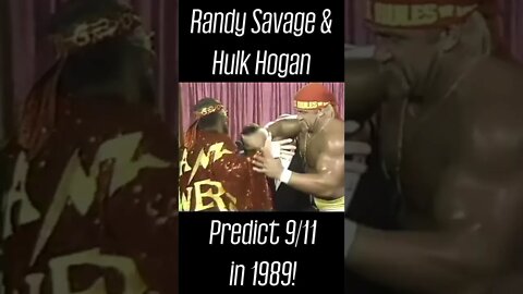 Randy Savage & Hulk Hogan predict 9/11 Attack in 1989!