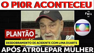 ACABOU DE CONFIRMAR: Lima Duarte ARRAST0U motociclista em SP