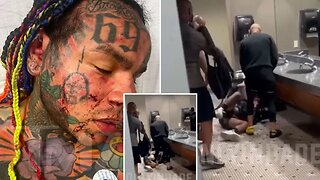 6ix9ine get beat up at la fitness in South Florida gym