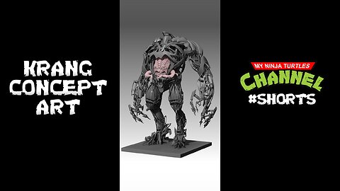 Krang TMNT Concept Art from Teenage Mutant Ninja Turtles Out of the Shadows 2016 Movie