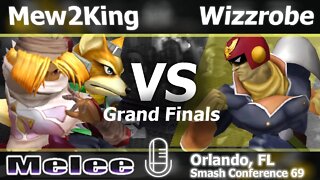 MVG FOX|Mew2King (Sheik & Fox) vs. Wizzrobe (C. Falcon) - Grand Finals Melee - SC:69