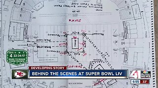 Behind the scenes at Super Bowl LIV