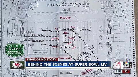 Behind the scenes at Super Bowl LIV