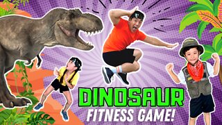 Dinosaur Adventure Kids VIDEOGAME Workout
