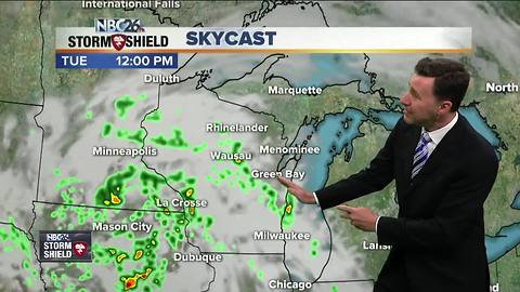 Michael Fish's NBC26 Storm Shield weather forecast