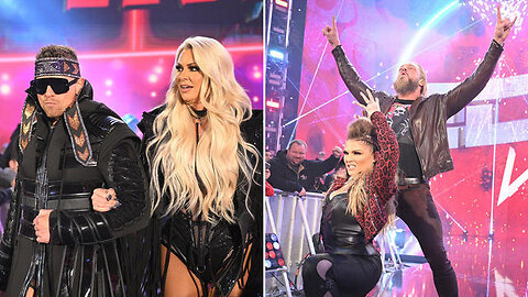 The stage is set for Edge & Beth Phoenix vs. The Miz & Maryse @WWE