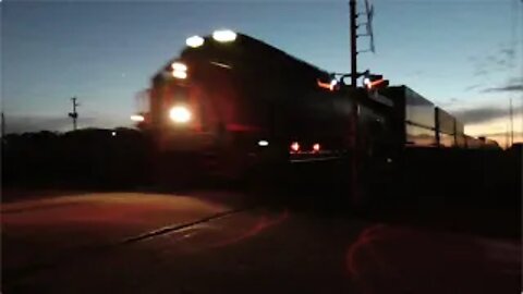 CSX Q016 Intermodal Double-Stack Train From Bascom, Ohio September 26, 2021