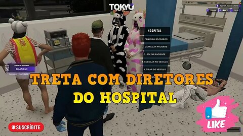 TRETA COM DIRETORAS DO HOSPITAL