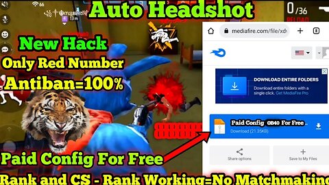 OB40 | Auto headshot config file free fire aimbot+aimlock | Headshot config file free fire max
