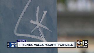 Tracking vulgar graffiti vandals
