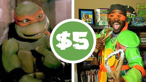 Teenage Mutant Ninja Turtles $5 cosplay challenge