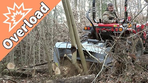 Extreme PTO Forestry Mulcher use with Tractor | Baumalight Mulcher