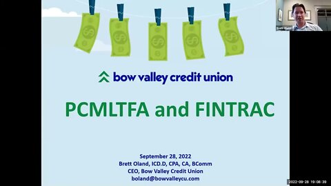 Fintrac, Digital Currency, and Open Banking with Brett Oland, CEO of Bow Valley Credit Union