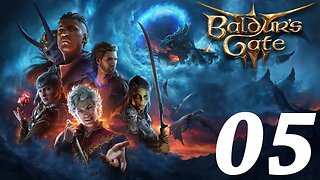 Baldur's Gate 3 gameplay - Drow Wizard - Live twitch playthrough part 5
