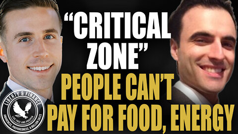 "Critical Zone" As People Can't Pay For Food, Energy | David Quintieri