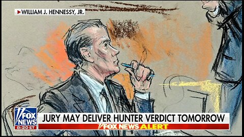 JURY MAY DELIVER HUNTER VERDICT TOMMOROW