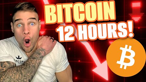 ⚠️ BITCOIN ⚠️ WATCH BEFORE TONIGHT!!!! (GET READY FOR A HUGE MOVE)