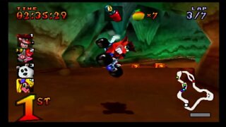 Crash Team Racing - Mystery Caves Gameplay