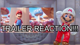 THE SUPER MARIO BROS. MOVIE FIRST TRAILER REACTION