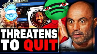 Joe Rogan THREATENS To Quit Spotify!