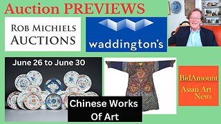 Chinese Art Auction Preview News Rob Michiles and Waddingtons Late June 2023