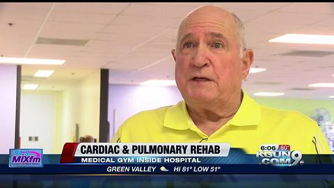 Hospital gym helps heart, lung patients rehab