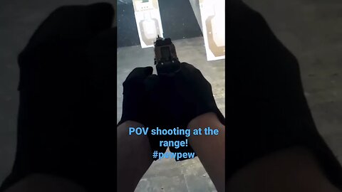 POV shooting range day #pointofview #pewpew #2ndamendment #9mm #targetpractice #rangeday #pew #x5