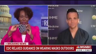 MSNBC's Joy Reid: I Jog With Two Masks While Fully Vaccinated