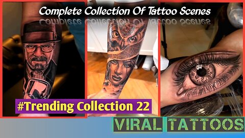 Beautiful Tattoos | Tattoo Design Video😯 | Most Beautiful Art😍 | Trending Tattoo Designs 💪| Epi22