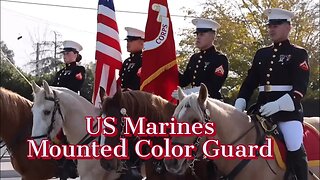 US Marines Mounted Color Guard #usmarine #usmilitary #marine @LawAndCrimeNews