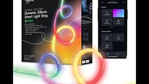 GE Lighting CYNC Dynamic Effects LED Smart Light Strip