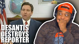 Desantis SHUTS DOWN Reporter Speading False "DONT SAY GAY BILL" Narrative