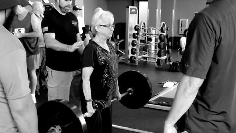 80-year-old olympic weightlifter: Tell voices in your head to shut up!