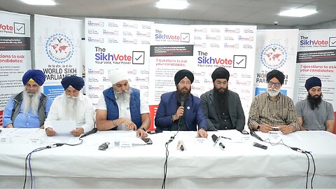 LIVE : 19-06-24 | THE SIKH VOTE CAMPAIGN - PRESS CONFERENCE | POLITICS PUNJAB TV