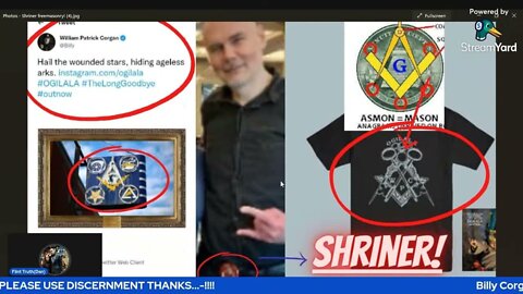 Billy Corgan Of Smashing Pumpkins Exposed As A Satanic Shriner Freemason!