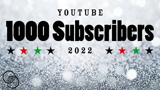 1000 YouTube Subscribers | Update | The World of Momus Podcast