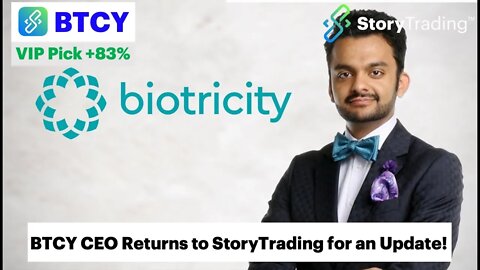 CEO of Biotricity (BTCY) Returns to StoryTrading with an Update!