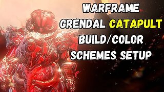 WARFRAME | GRENDEL CATAPULT BUILD | FASHION FRAME