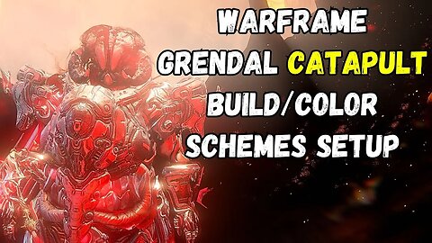 WARFRAME | GRENDEL CATAPULT BUILD | FASHION FRAME